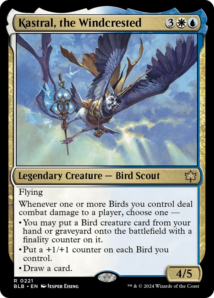 Kastral, the Windcrested · Bloomburrow