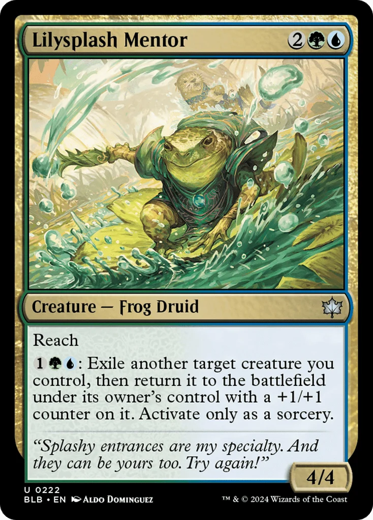 Lilysplash Mentor · Bloomburrow