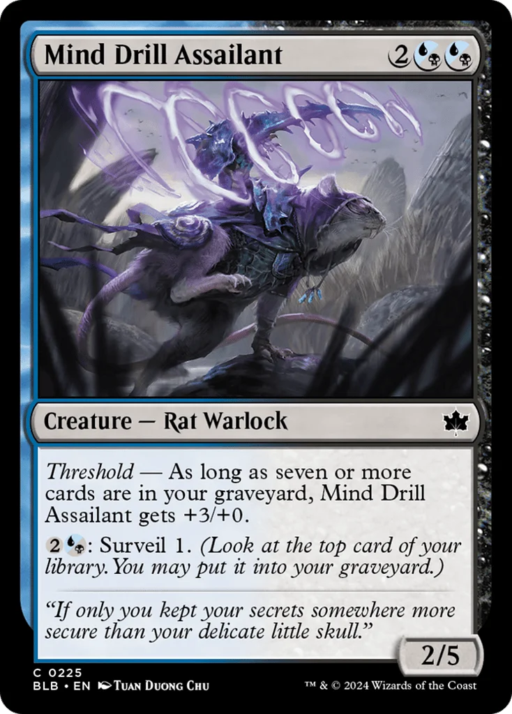 Mind Drill Assailant · Bloomburrow