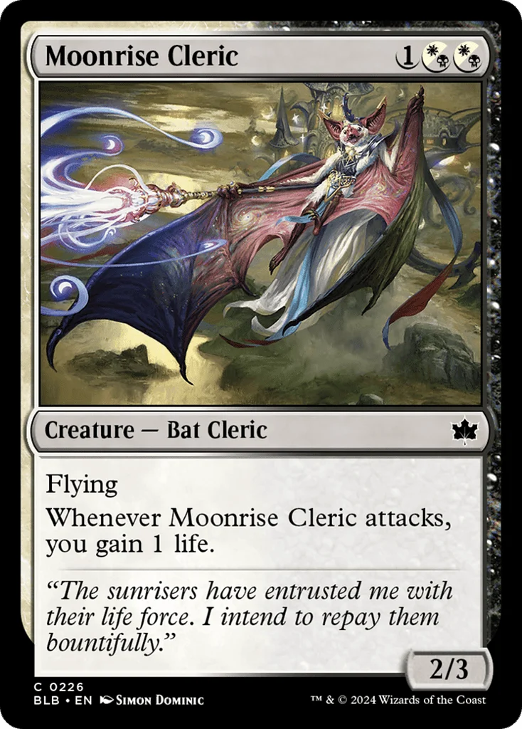 Moonrise Cleric · Bloomburrow