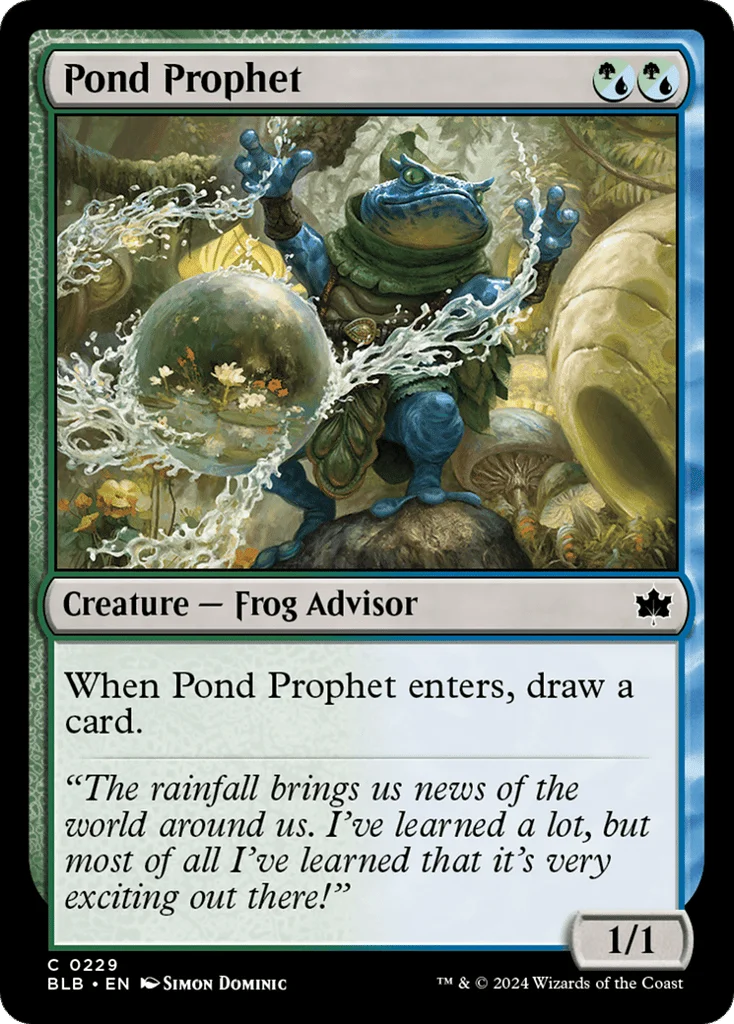 Pond Prophet · Bloomburrow