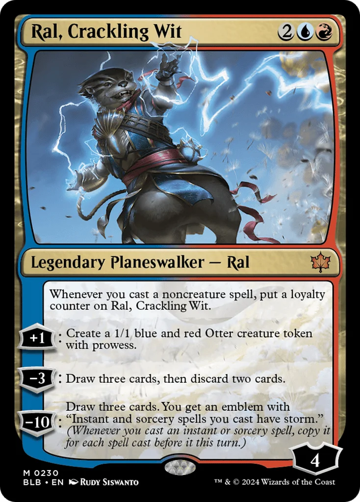 Ral, Crackling Wit · Bloomburrow