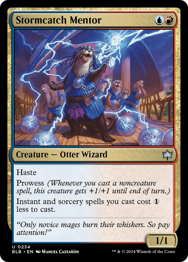 Stormcatch Mentor · Bloomburrow