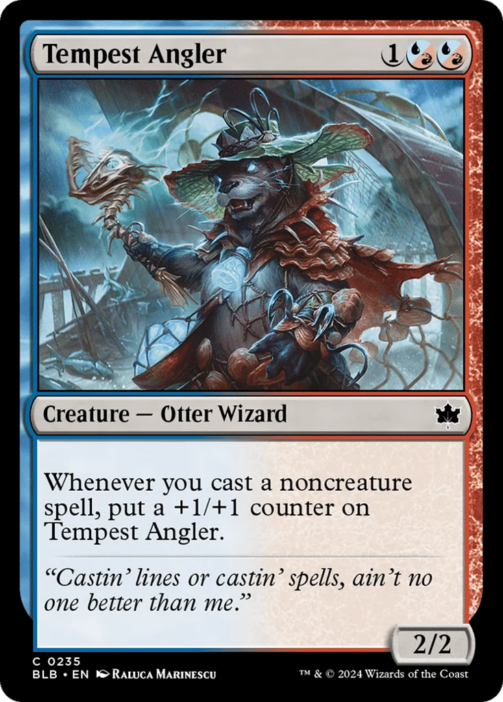 Tempest Angler · Bloomburrow