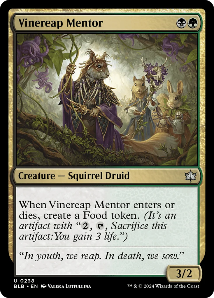 Vinereap Mentor · Bloomburrow