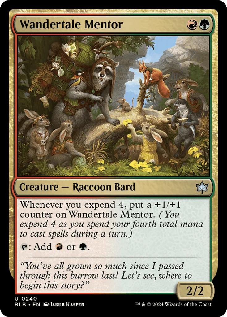 Wandertale Mentor · Bloomburrow