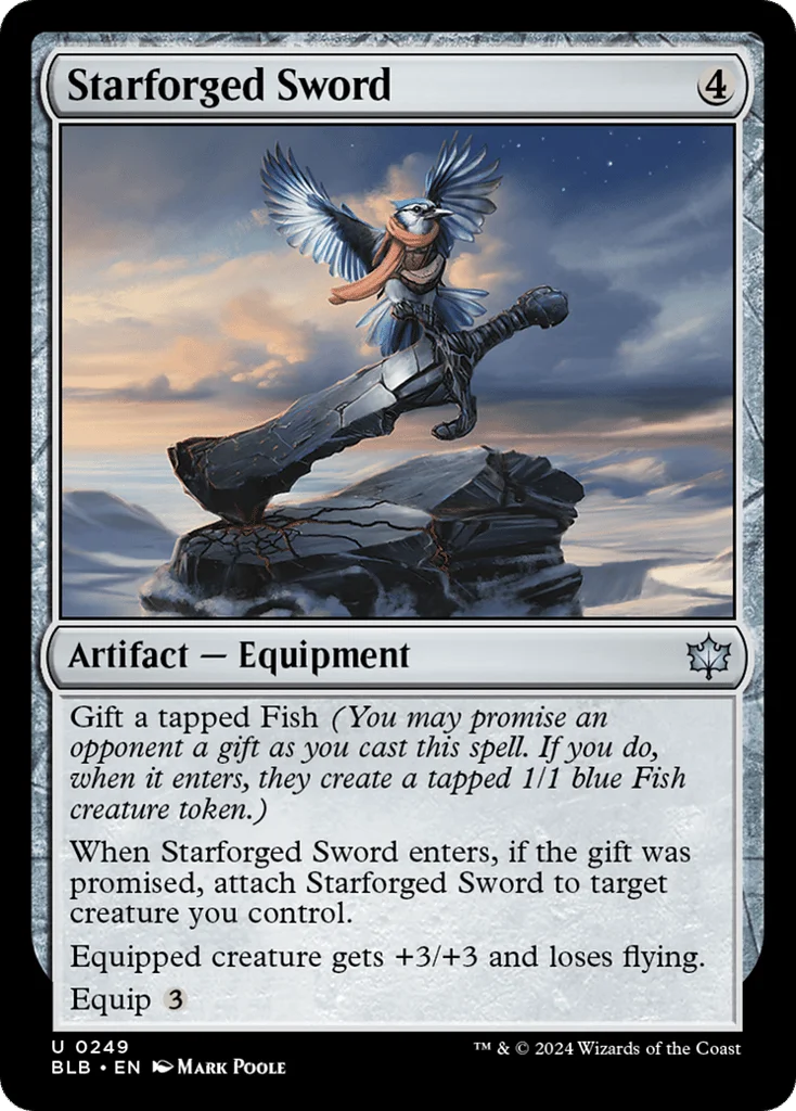 Starforged Sword · Bloomburrow