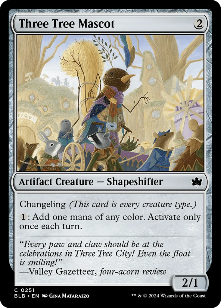 Three Tree Mascot · Bloomburrow