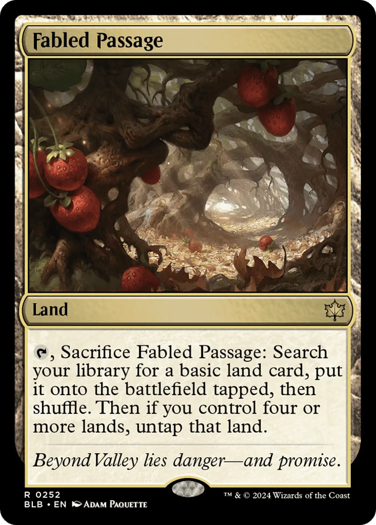 Fabled Passage · Bloomburrow