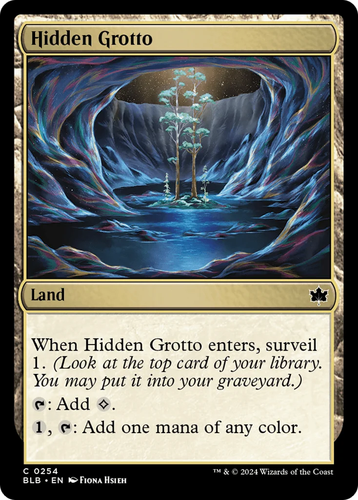 Hidden Grotto · Bloomburrow