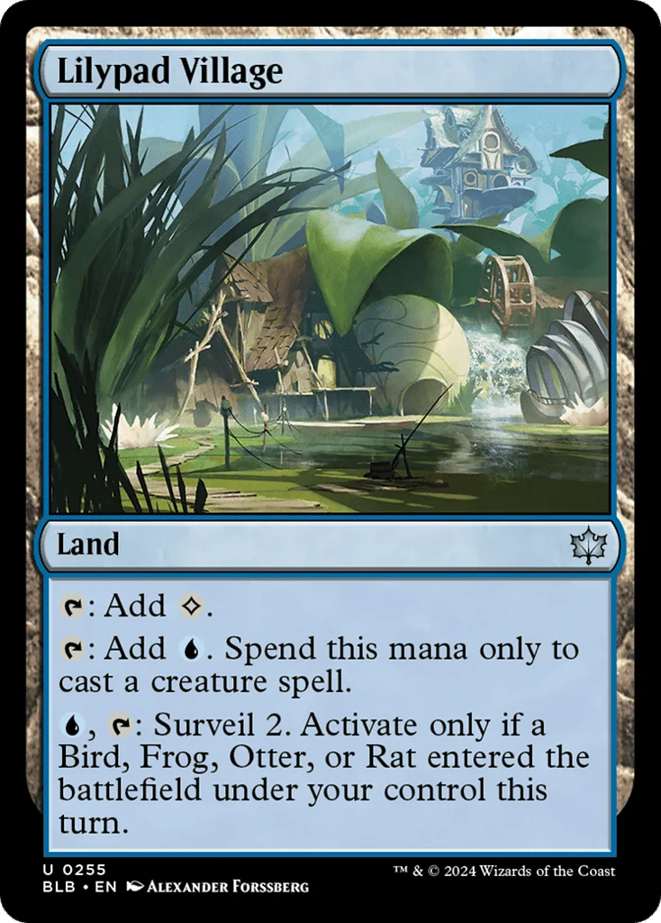 Lilypad Village · Bloomburrow