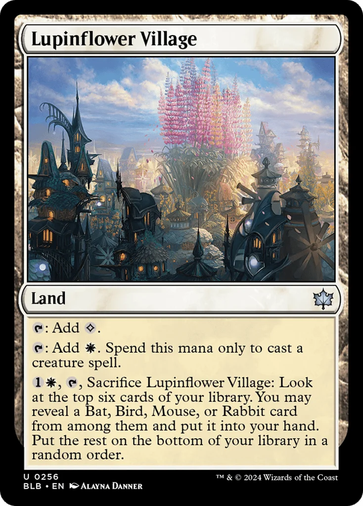 Lupinflower Village · Bloomburrow