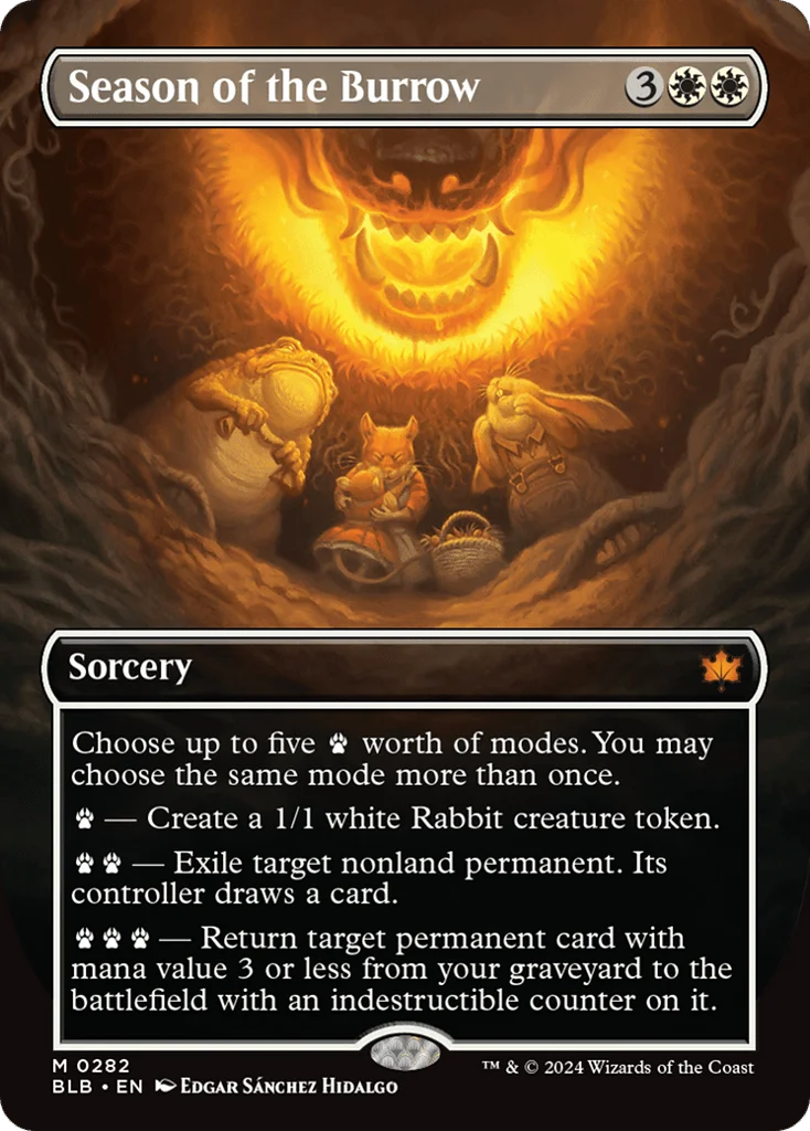 Season of the Burrow · Bloomburrow