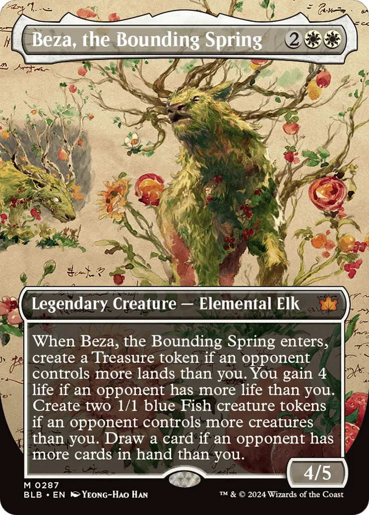 Beza, the Bounding Spring · Bloomburrow