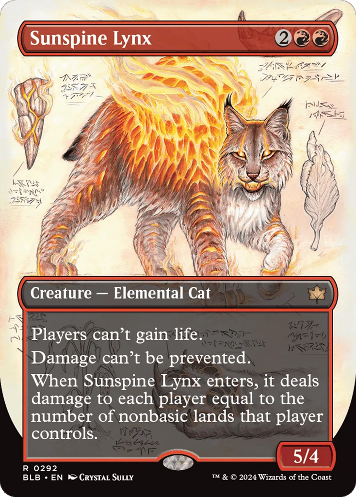 Sunspine Lynx · Bloomburrow