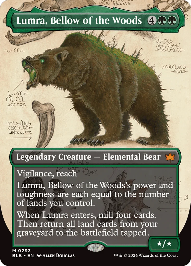 Lumra, Bellow of the Woods · Bloomburrow
