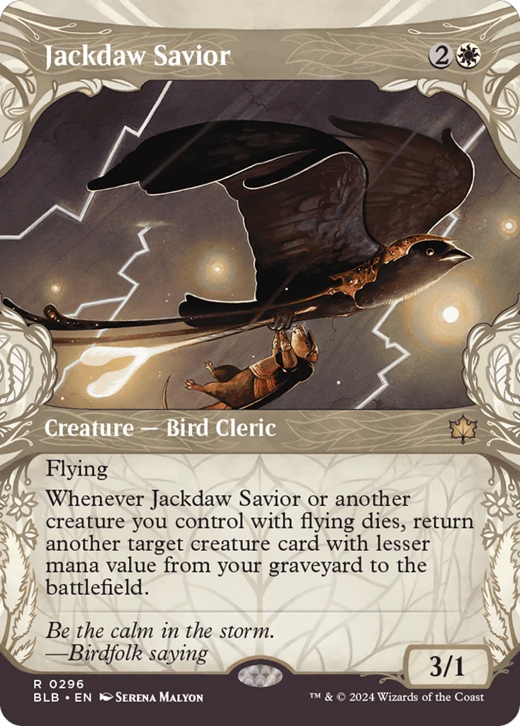 Jackdaw Savior · Bloomburrow