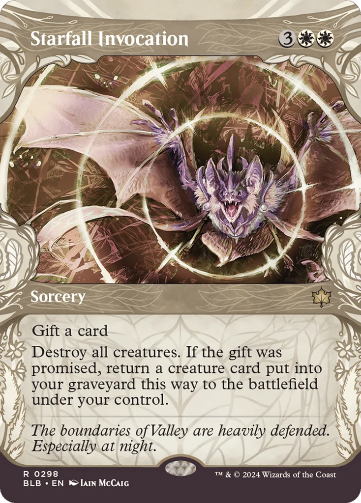 Starfall Invocation · Bloomburrow