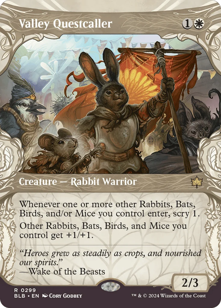 Valley Questcaller · Bloomburrow