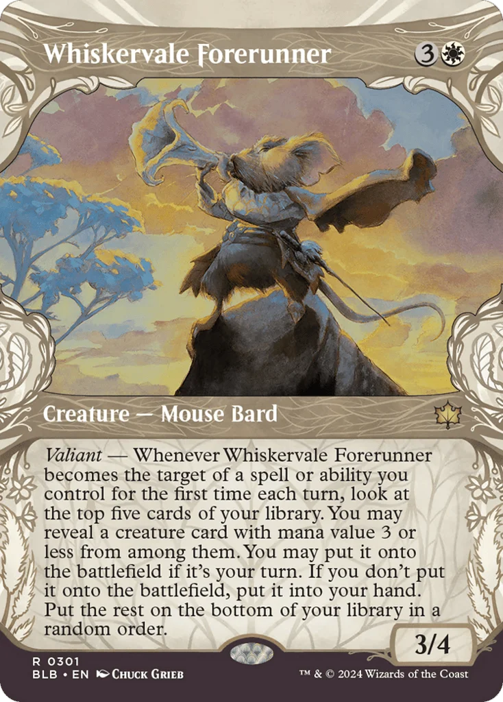 Whiskervale Forerunner · Bloomburrow
