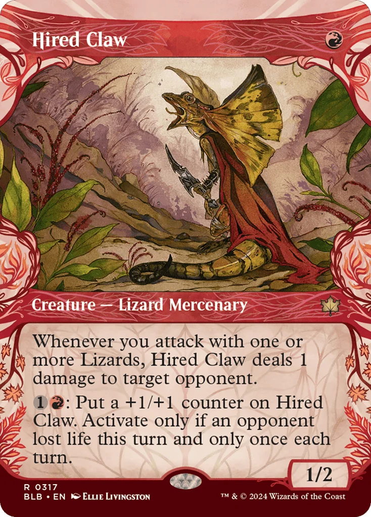 Hired Claw · Bloomburrow