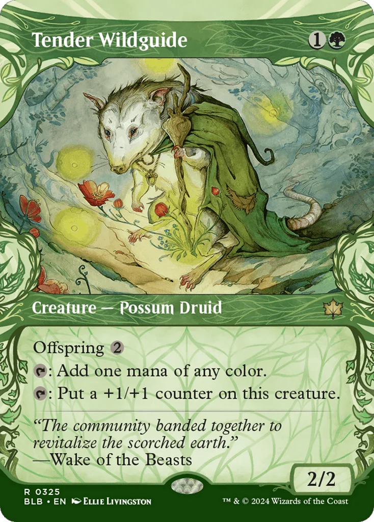 Tender Wildguide · Bloomburrow