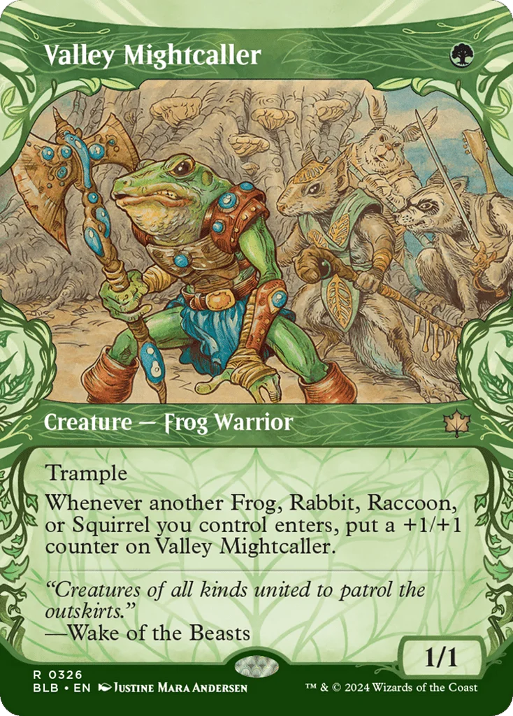 Valley Mightcaller · Bloomburrow