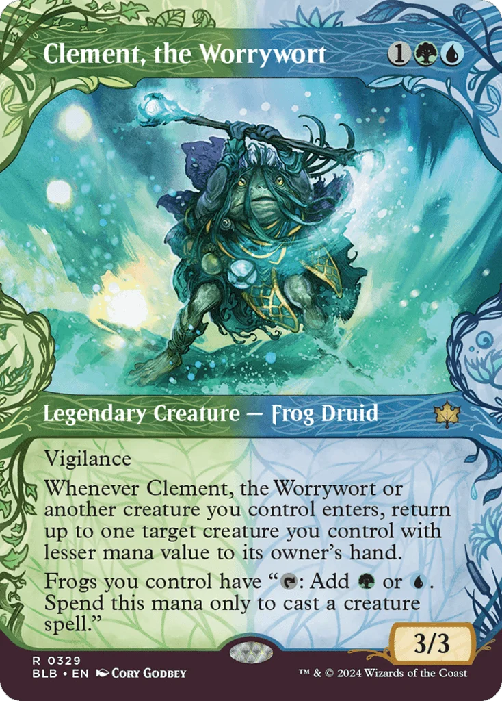 Clement, the Worrywort · Bloomburrow