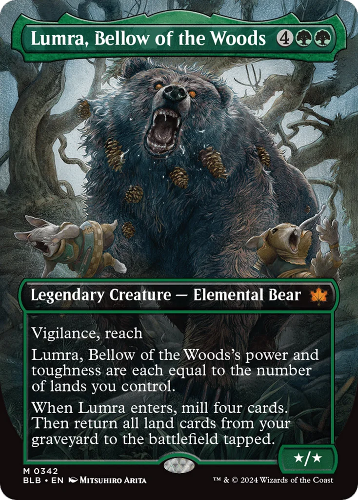 Lumra, Bellow of the Woods · Bloomburrow