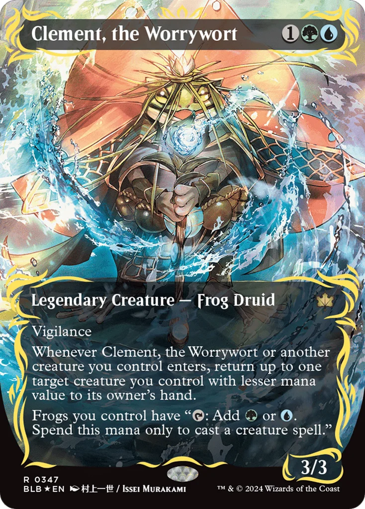 Clement, the Worrywort · Bloomburrow