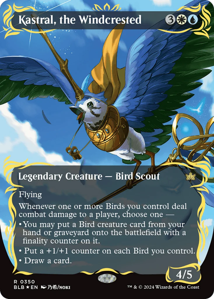 Kastral, the Windcrested · Bloomburrow