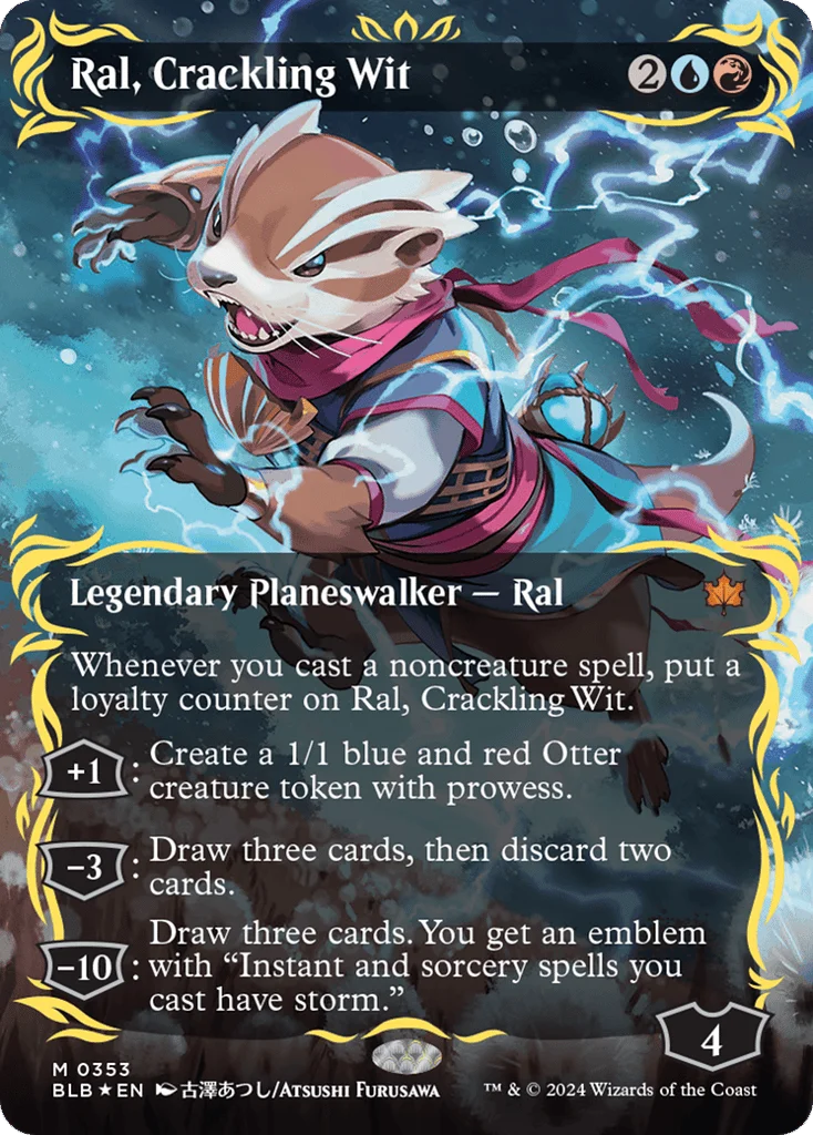 Ral, Crackling Wit · Bloomburrow