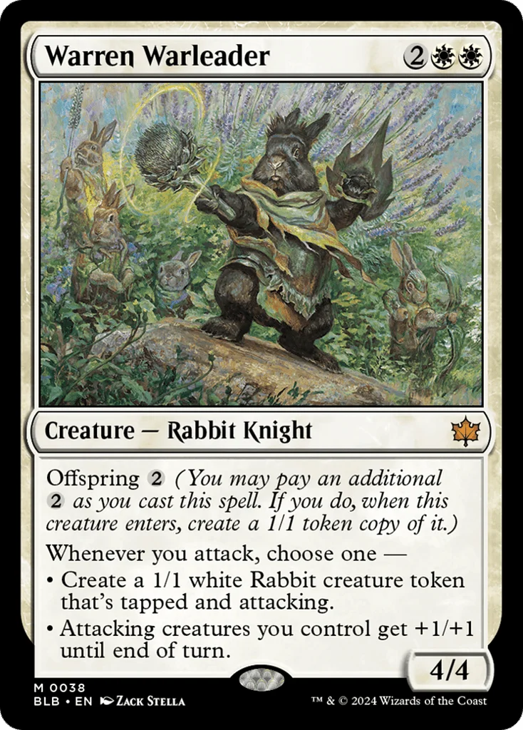 Warren Warleader · Bloomburrow