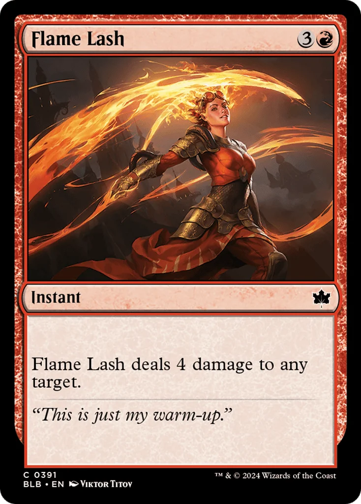 Flame Lash · Bloomburrow