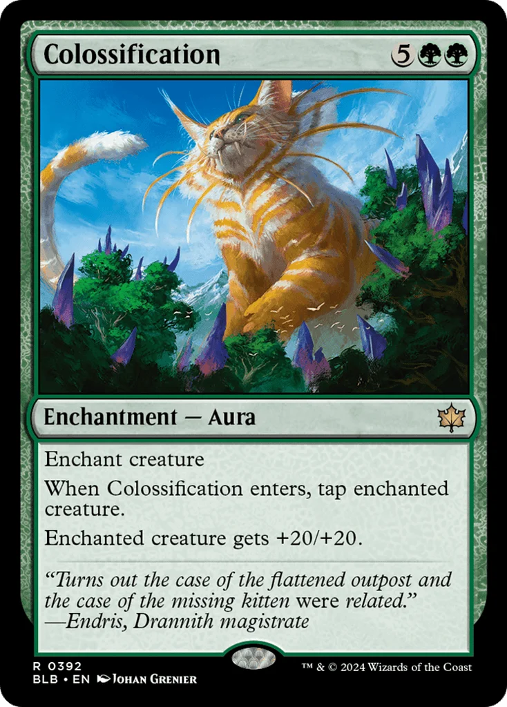 Colossification · Bloomburrow