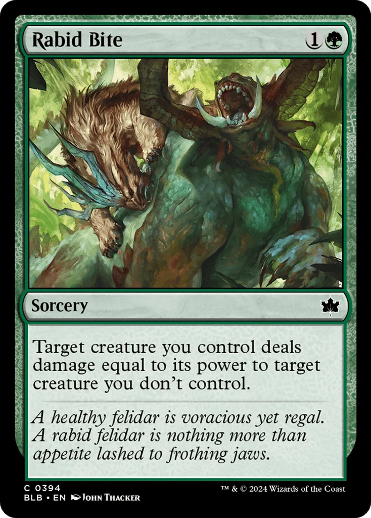 Rabid Bite · Bloomburrow