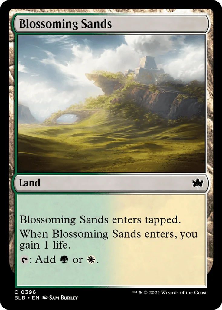 Blossoming Sands · Bloomburrow