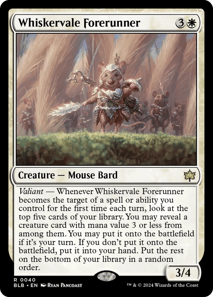 Whiskervale Forerunner · Bloomburrow