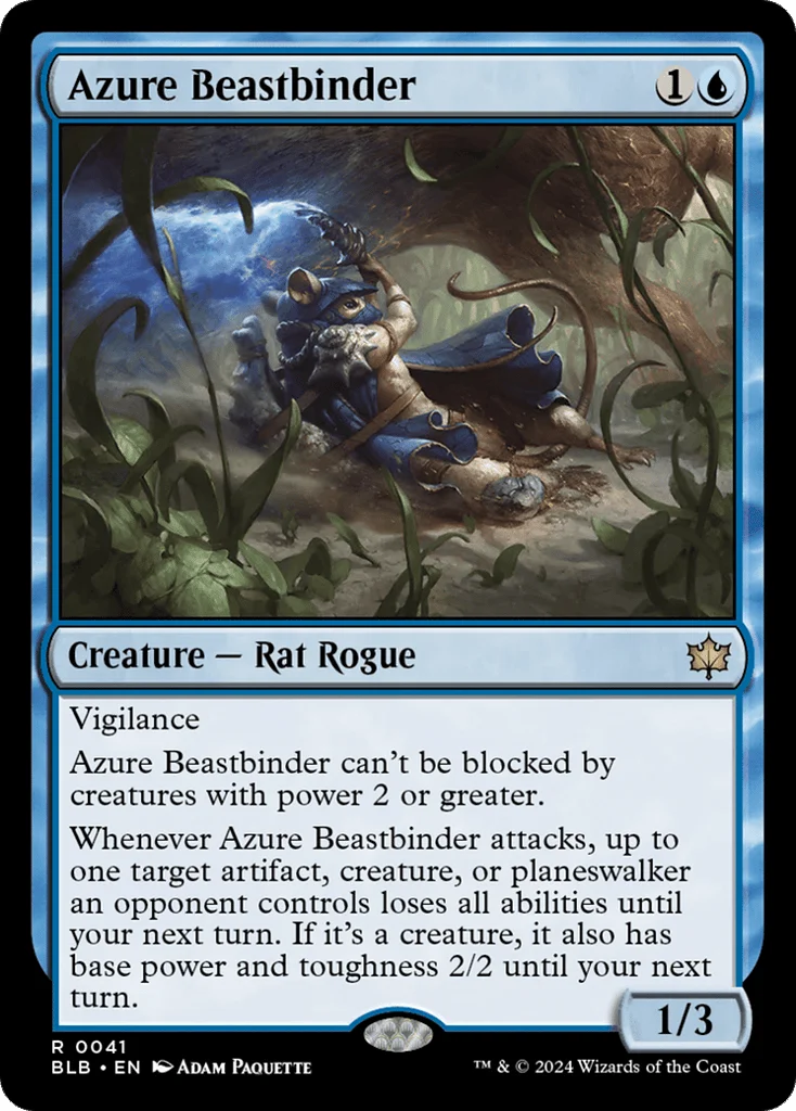 Azure Beastbinder · Bloomburrow