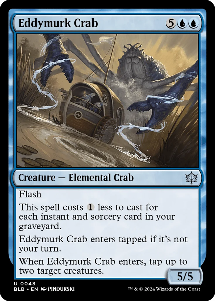 Eddymurk Crab · Bloomburrow