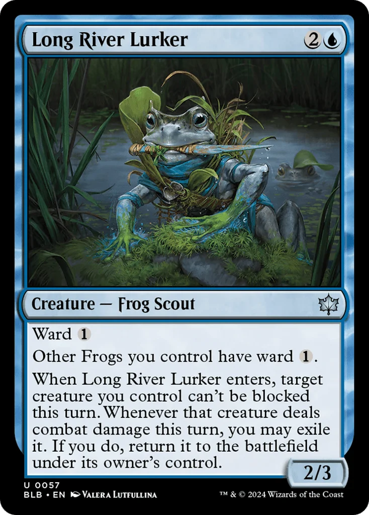 Long River Lurker · Bloomburrow