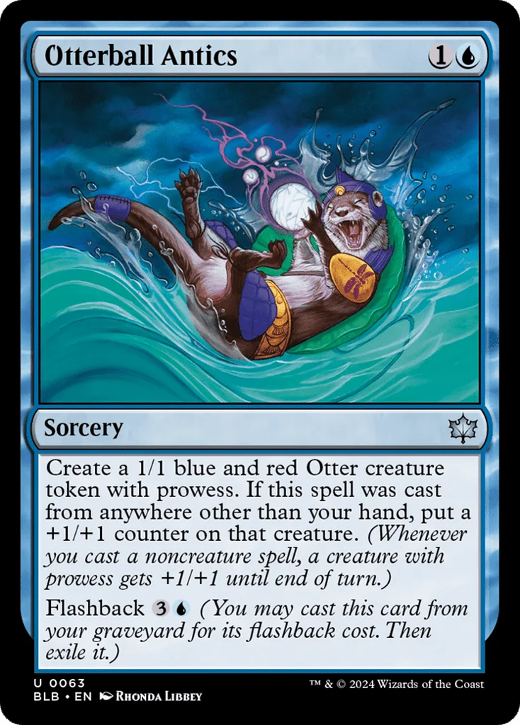 Otterball Antics · Bloomburrow