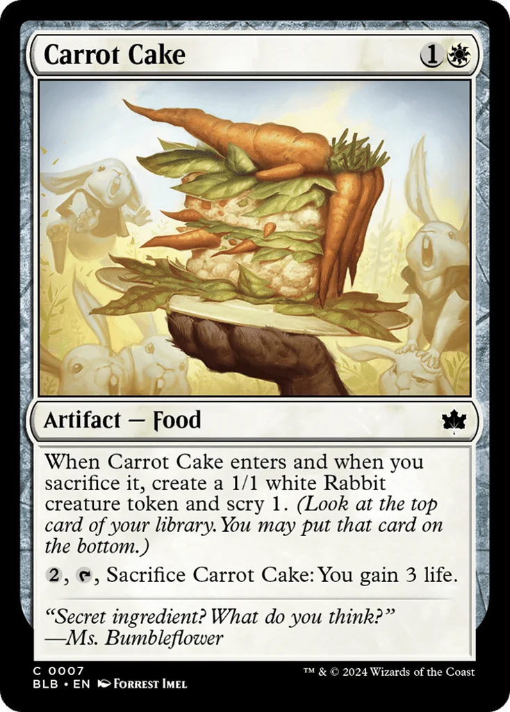 Carrot Cake · Bloomburrow