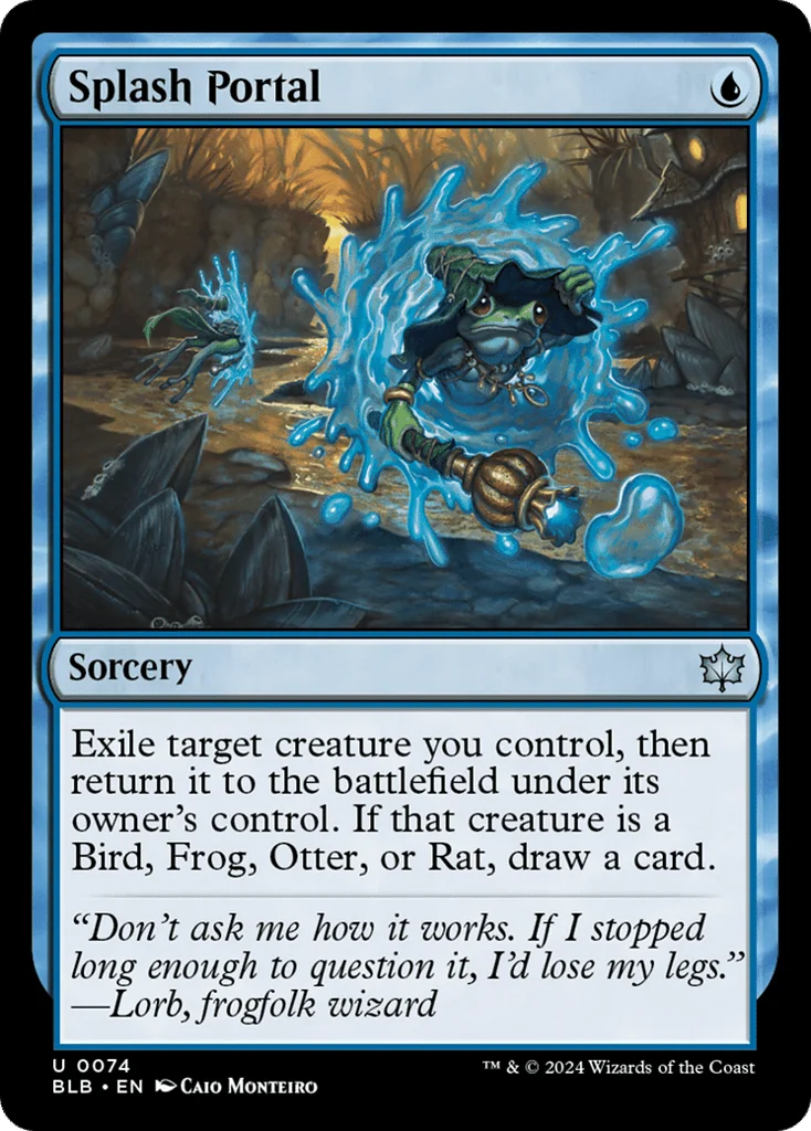 Splash Portal · Bloomburrow