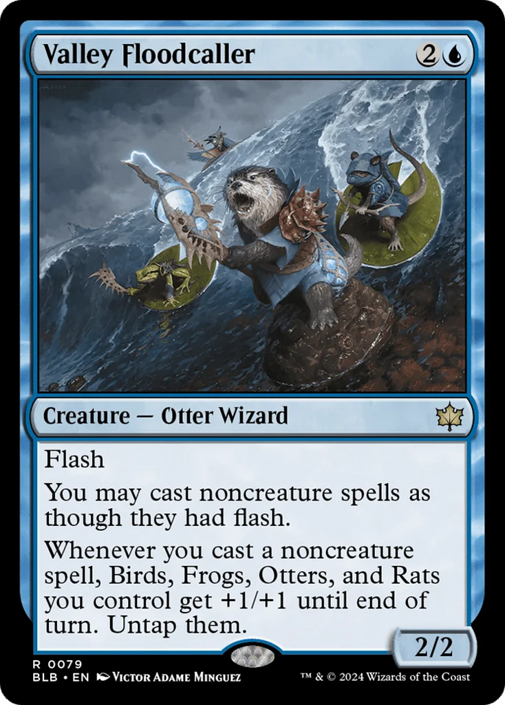 Valley Floodcaller · Bloomburrow