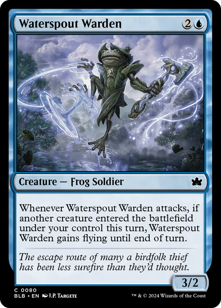Waterspout Warden · Bloomburrow