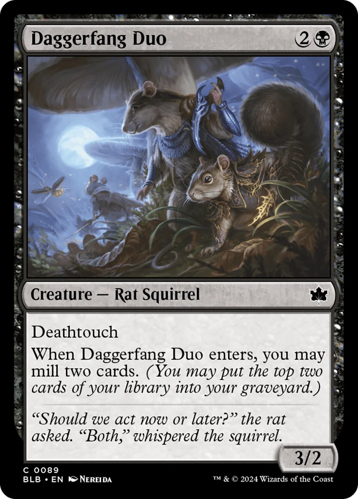 Daggerfang Duo · Bloomburrow