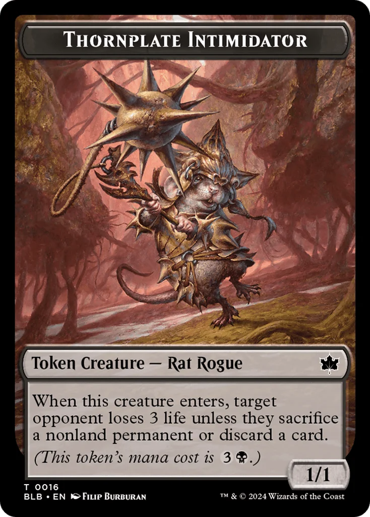 Thornplate Intimidator · Bloomburrow