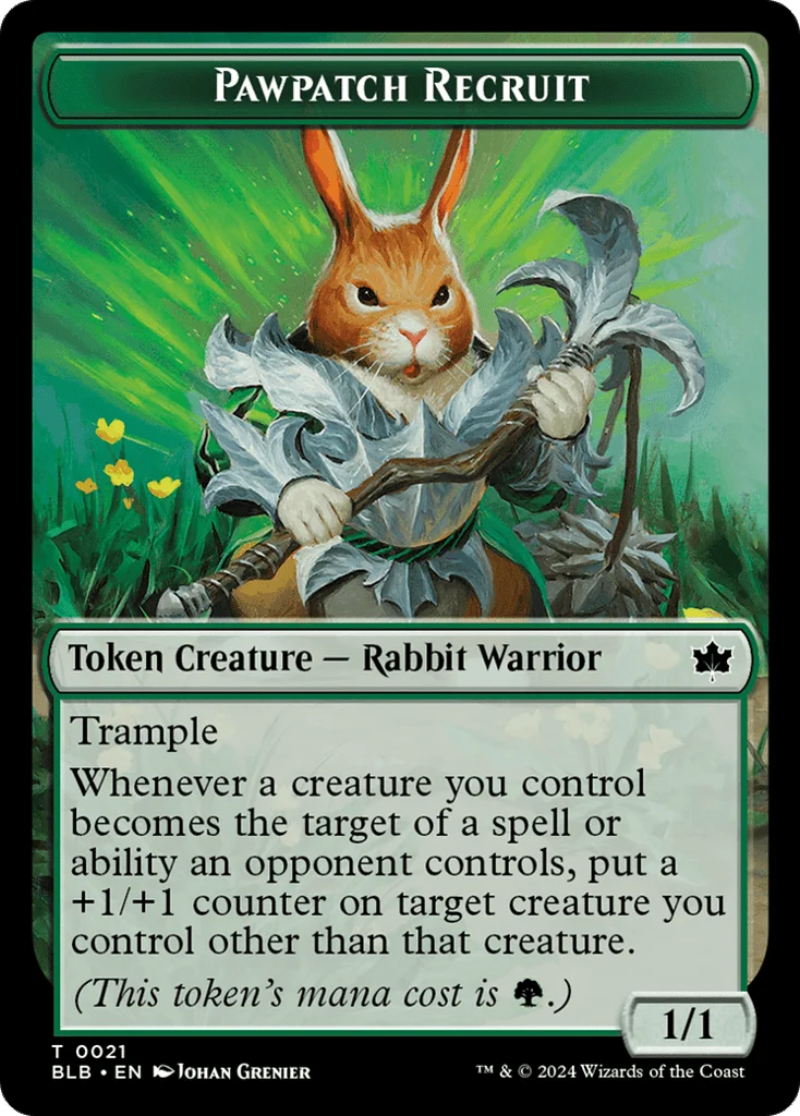Pawpatch Recruit · Bloomburrow