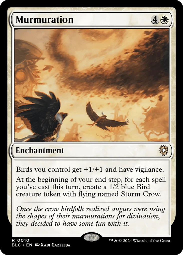 Murmuration · Bloomburrow Commander